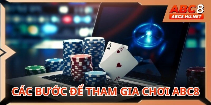 Người tham gia thực hiện bước đăng ký ABC8 cực dễ