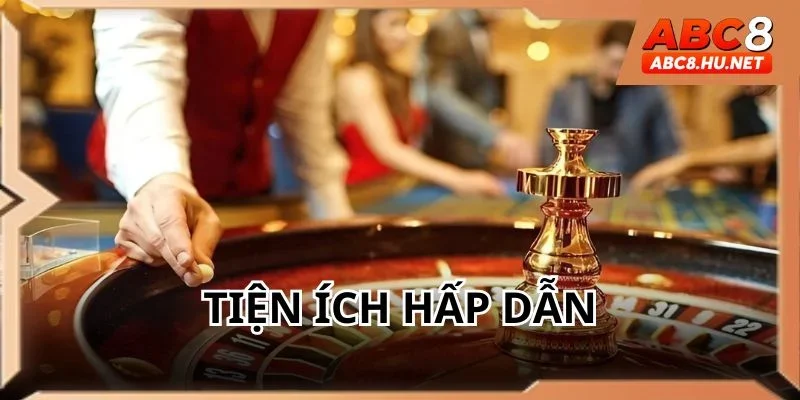 Nhiều tiện ích hấp dẫn được tích hợp tại Dubai Casino